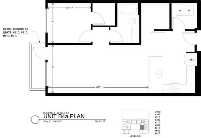 1 Bedroom Den 327 floor plan