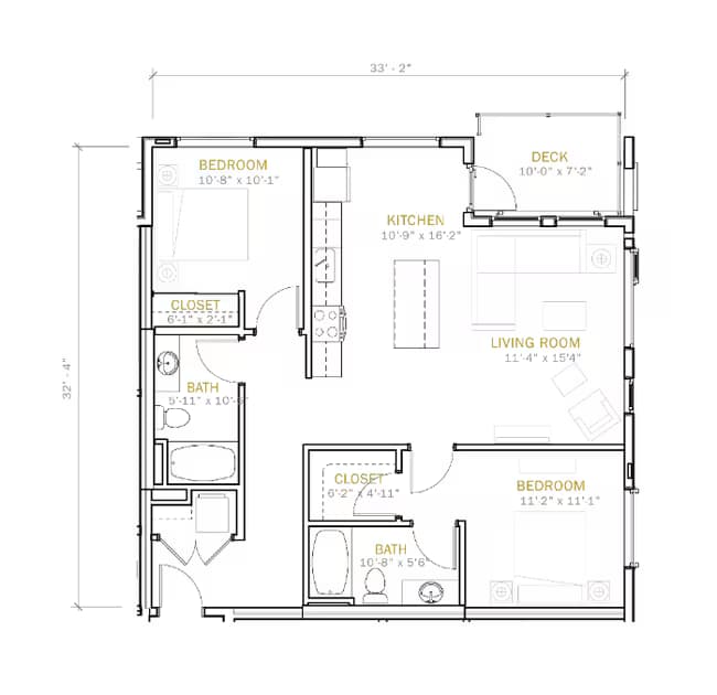 C3 A224 floor plan