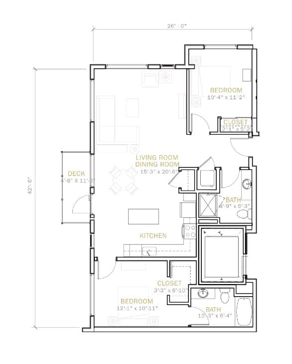 C4 B201 floor plan