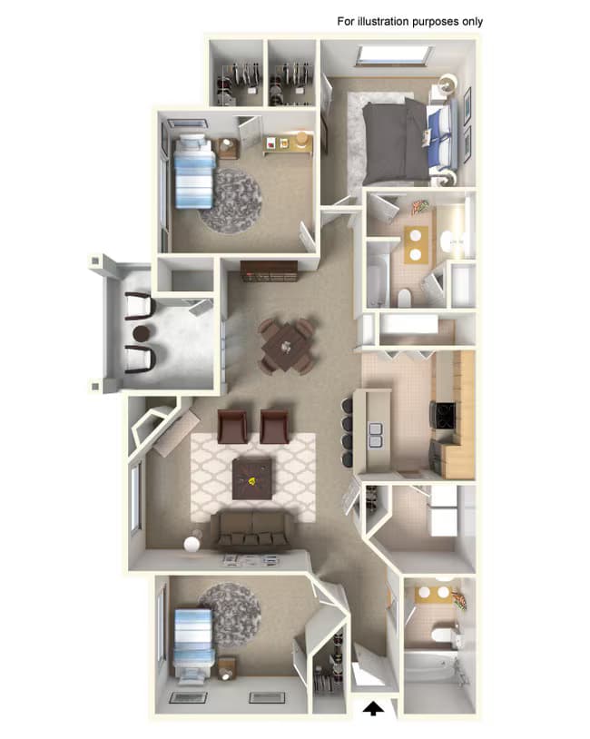 Madrona 1134 floor plan