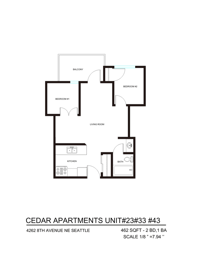 2x1 C 33 floor plan