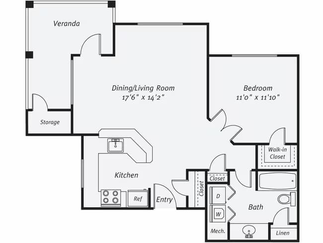 A1 003-307 floor plan