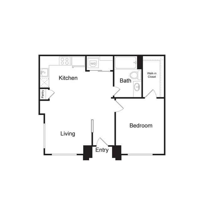 A1 B-B101 floor plan