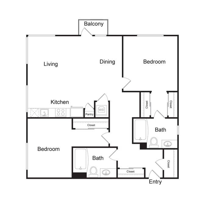 B3 A-A306 floor plan