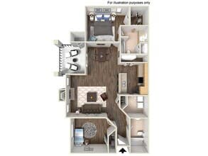 Birch A207 floor plan