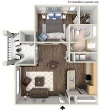 Tamarack P107 floor plan
