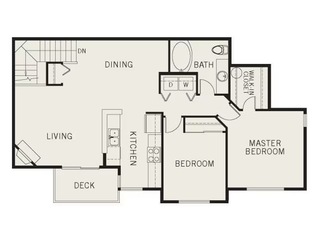 Mowich 2x1 L303 floor plan