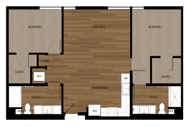 2x2 - A 121 floor plan
