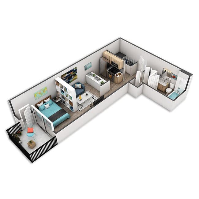 Alki 2-202 floor plan