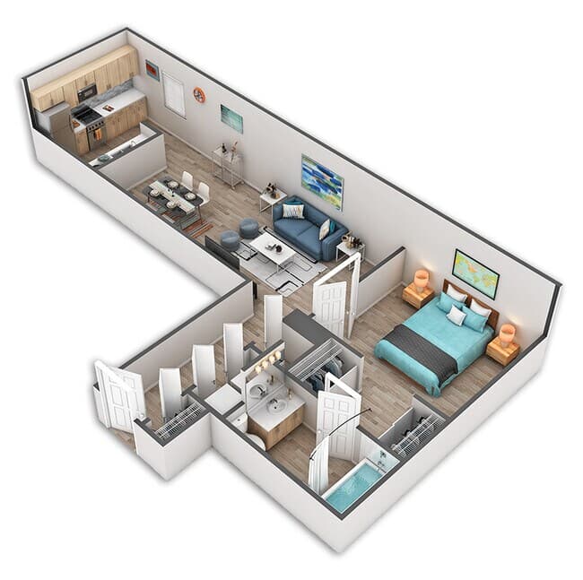 Madison Platinum 2-306 floor plan