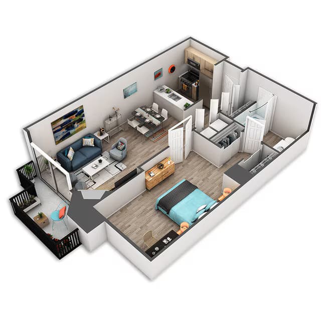 Vine 1-218 floor plan