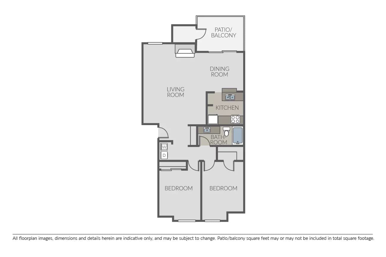 Plan 2A B204 floor plan