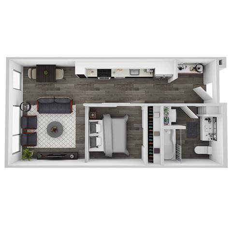 Rose A308 floor plan