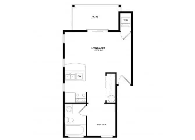 Studio C11 floor plan
