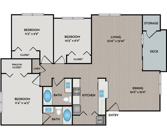Redwood N201 floor plan