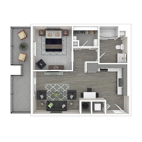 A1 A-306 floor plan