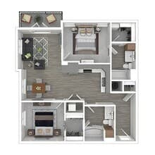B2 D-307 floor plan