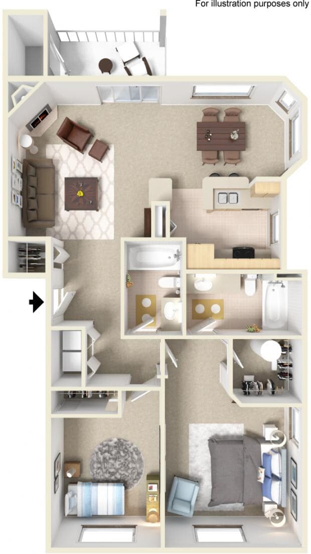 Tate G301 floor plan