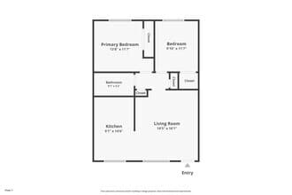 2 Bedroom L9 floor plan