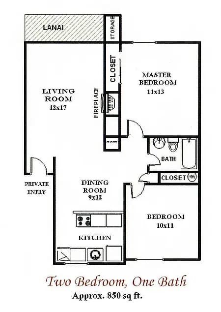 Unit P204 P204 floor plan