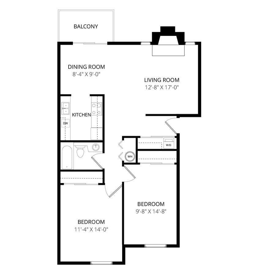 Unit 1802 1802 floor plan