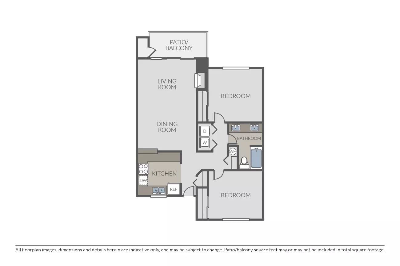 Unit H301 H301 floor plan