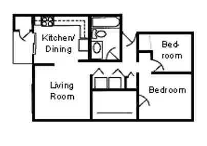 2/1.00 33A floor plan