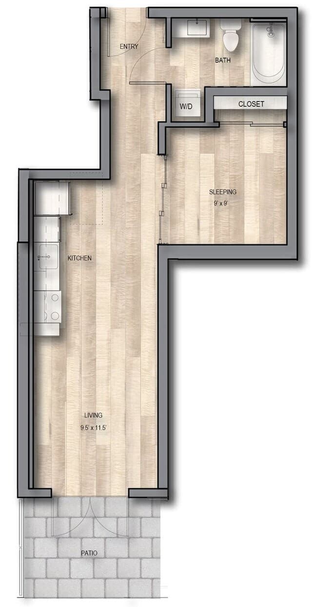 A4.1P 305 floor plan