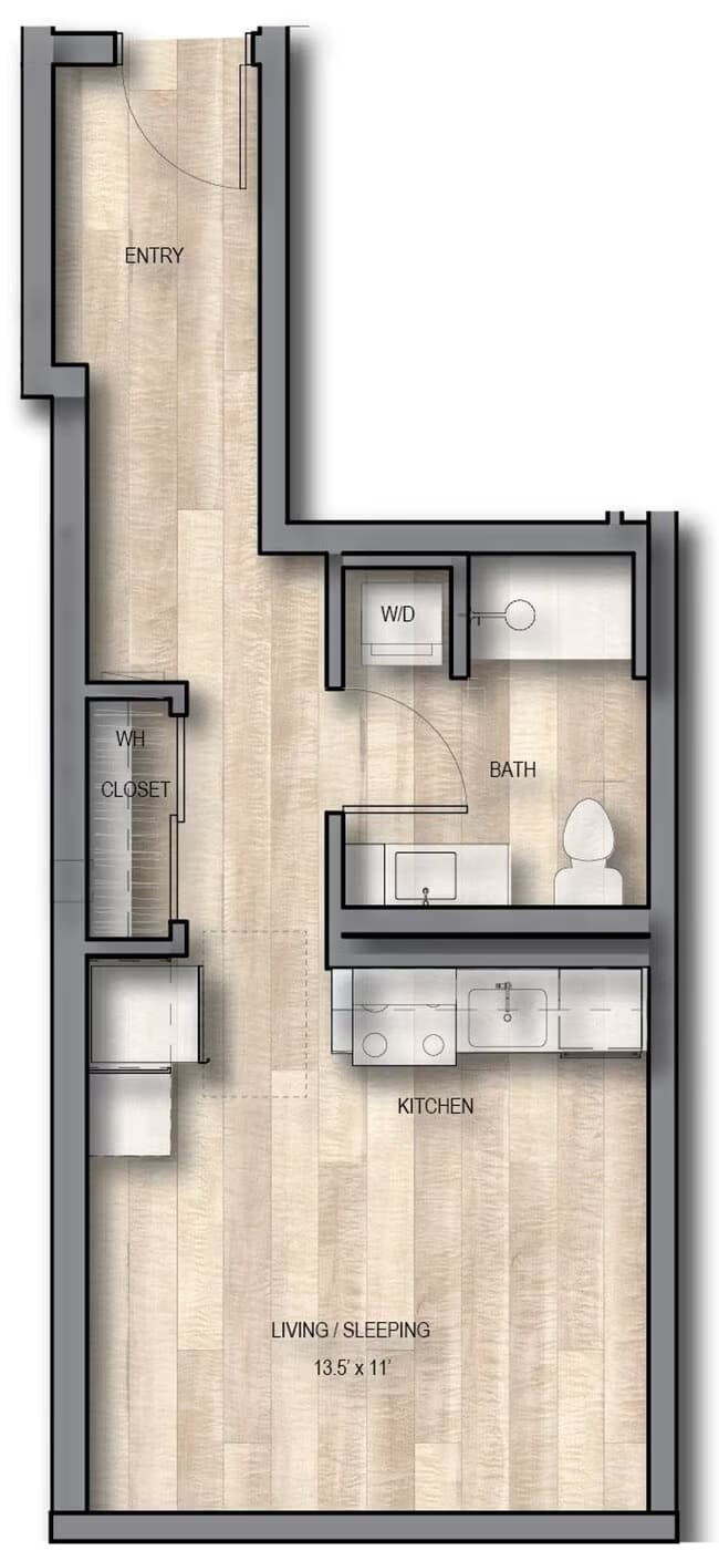 A5 401 floor plan