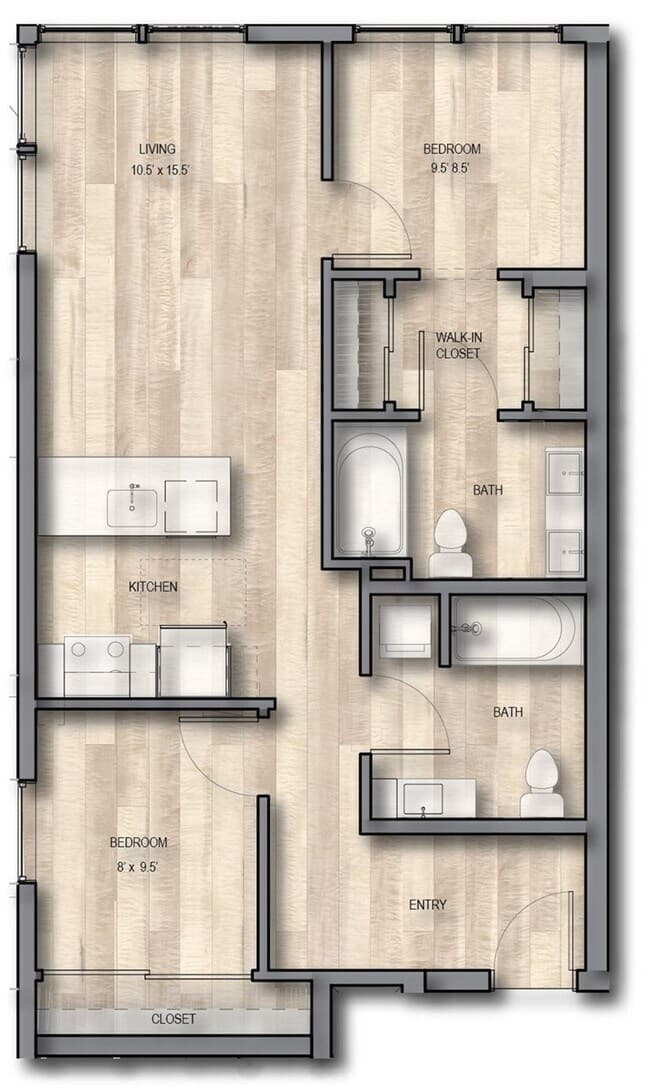 C1 507 floor plan