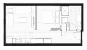 A1 | Studio 209 floor plan