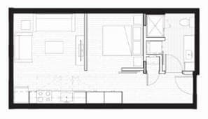A1 | Studio 309 floor plan