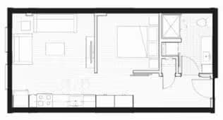 A2 207 floor plan