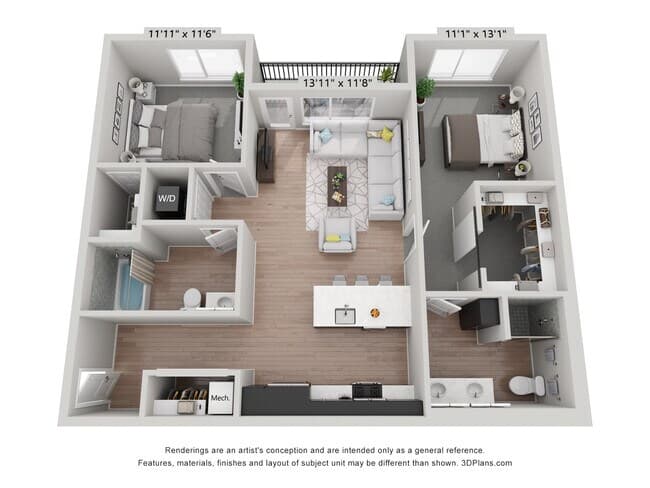 2.2B R106 floor plan