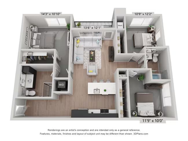 3.2A G308 floor plan