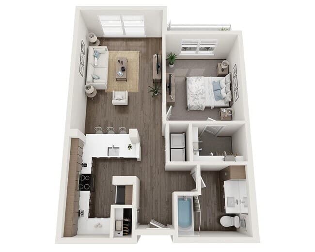 A1Q C - 405 floor plan