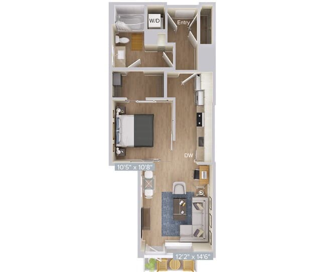 A10-686 805 floor plan