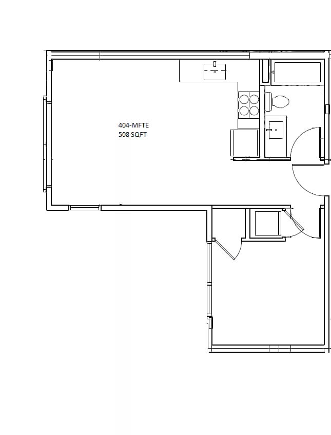 A3 Flat 404-MFTE floor plan