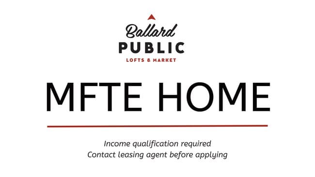 A6 Loft - MFTE 219-MFTE floor plan
