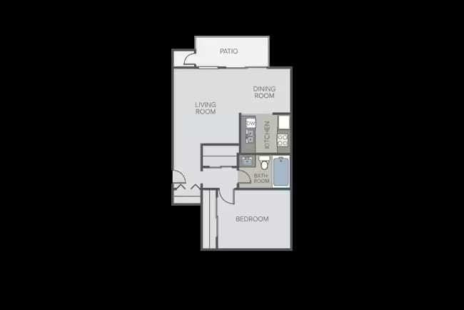 Unit BB208 BB208 floor plan