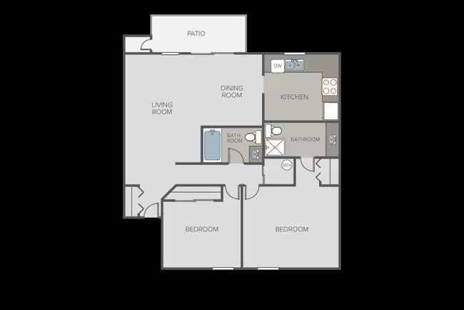 Plan 2C C02 floor plan