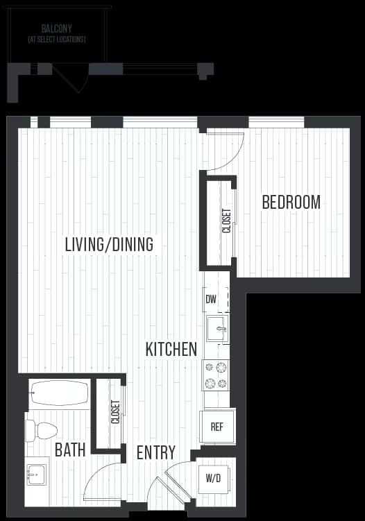 1E 452 floor plan