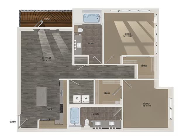 B03 543 floor plan