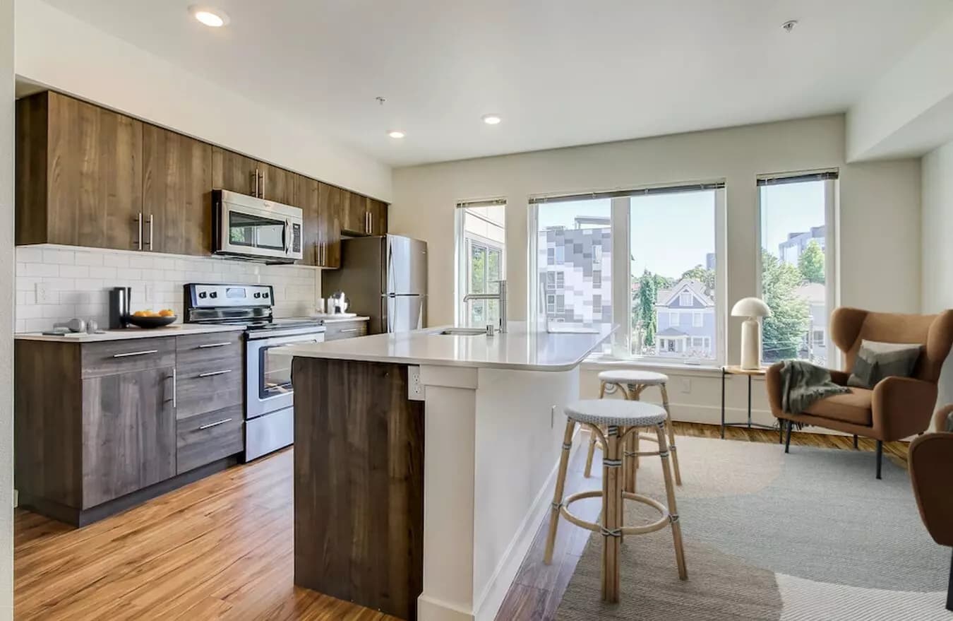 Charming Studio Overlooking Capitol Hill 301 floor plan