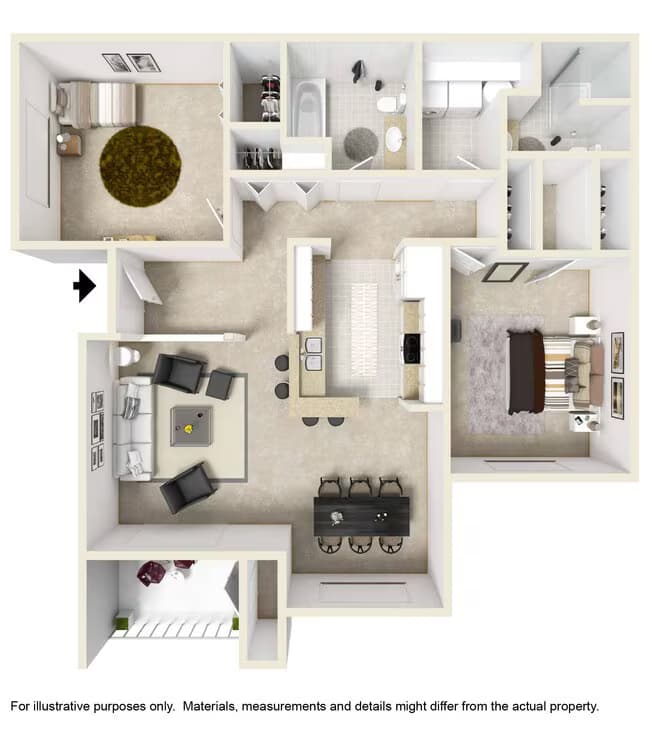 Pomodoro 20-204 floor plan