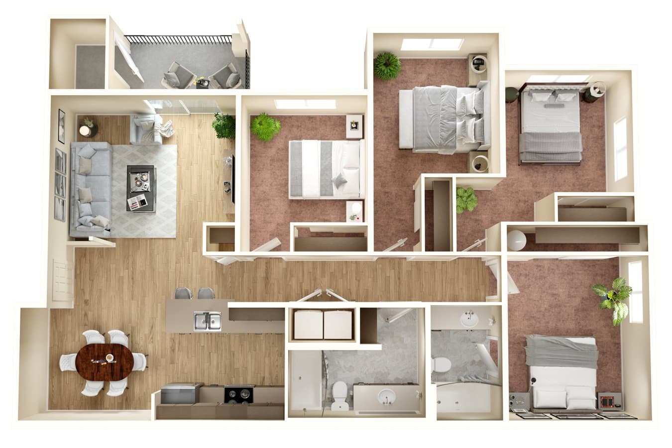 Meridian H503 floor plan
