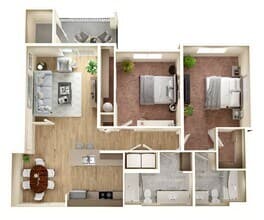 Unit J503 J503 floor plan