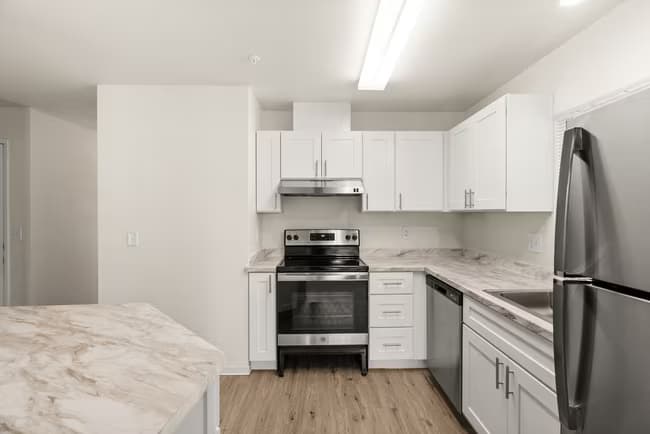One Bedroom/w Den Deluxe D201 floor plan