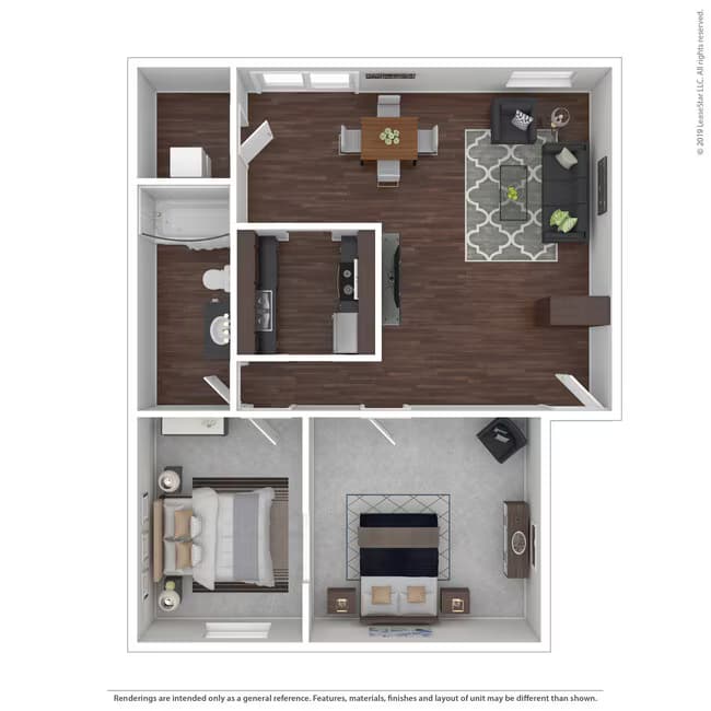 2L 10C floor plan