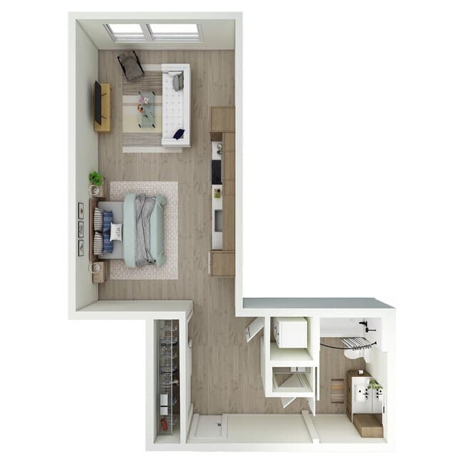 Studio - e12.1 101 floor plan